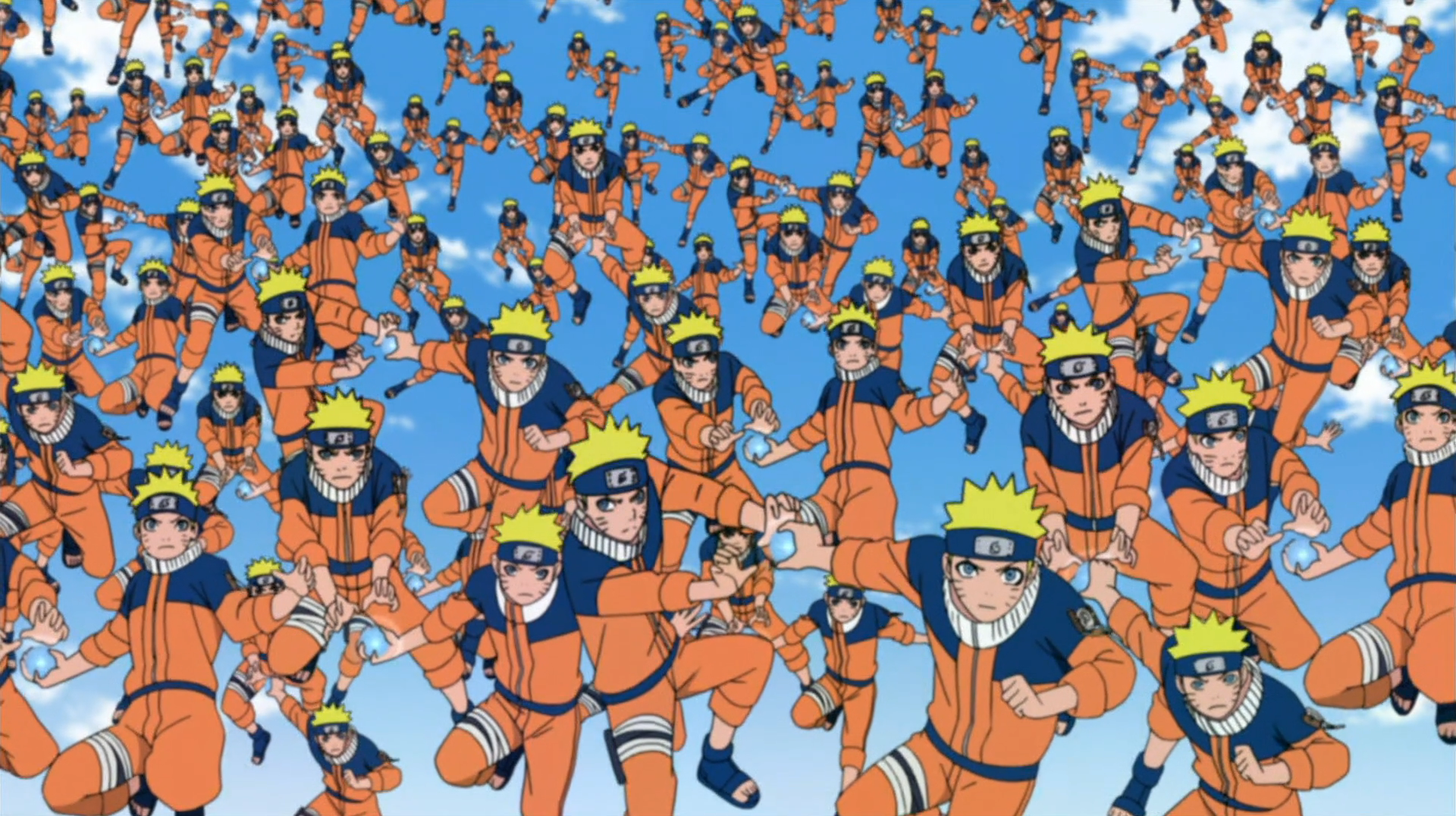 Shadow clone naruto