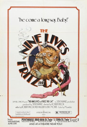 Файл:Постер фильма Девять жизней кота Фрица.jpg