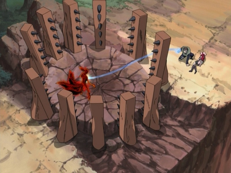 Файл:Tenzo Suppresing The 4 Tailed Naruto.png