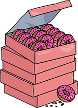 Файл:Stack of 60 Donuts.png