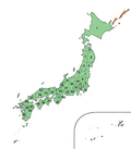 Миниатюра для Файл:Map of the prefectures of Japan with claimed territories.png