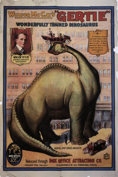 Файл:Gertie the Dinosaur poster.jpg