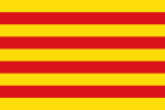 Миниатюра для Файл:Flag of Catalonia.svg